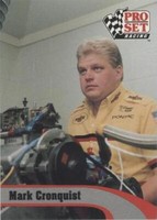 1992 Pro Set Winston Cup - Mark Cronquist #196