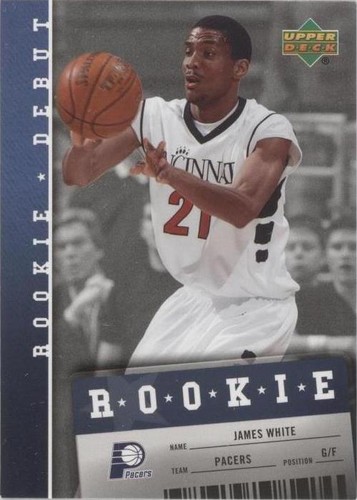 2006-07 Upper Deck Rookie Debut - James White #144