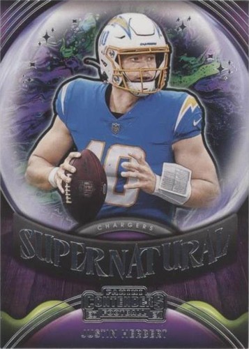 2021 Panini Contenders Justin Herbert #SN-JHE