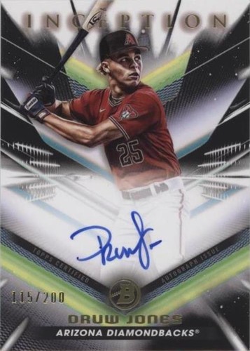 2023 Bowman Inception - Druw Jones #BPA-DJ