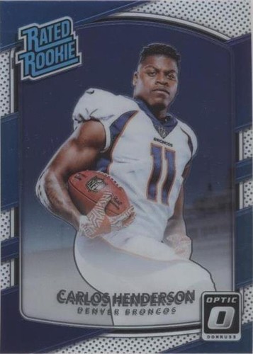 2017 Donruss Optic Carlos Henderson #186