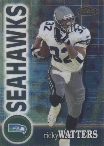 2000 Topps Finest Ricky Watters #89