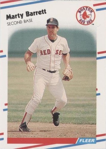1988 Fleer - Marty Barrett #343