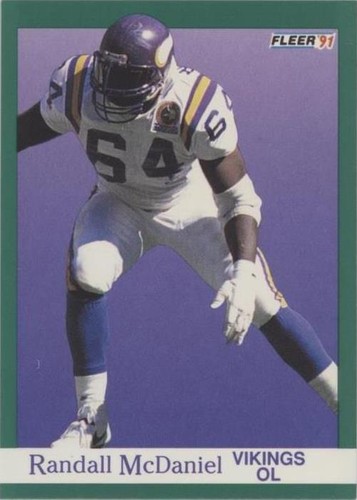 1991 Fleer Randall McDaniel #286
