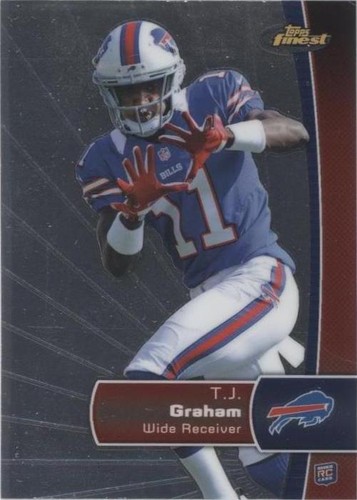 2012 Topps Finest T.J. Graham #134