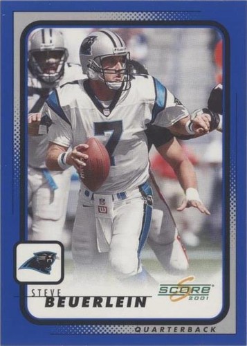 2001 Score Steve Beuerlein #32