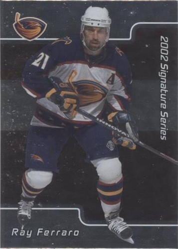 2001-02 In the Game Be A Player Signature Series - Ray Ferraro #030