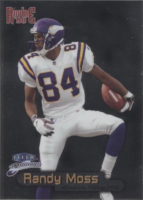 Fleer Brilliants Randy Moss 1998 #140