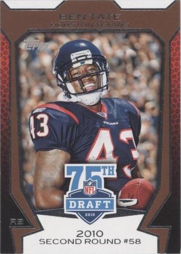 2010 Topps Ben Tate #75DA-10