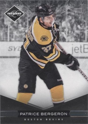 2011-12 Limited - Patrice Bergeron #109