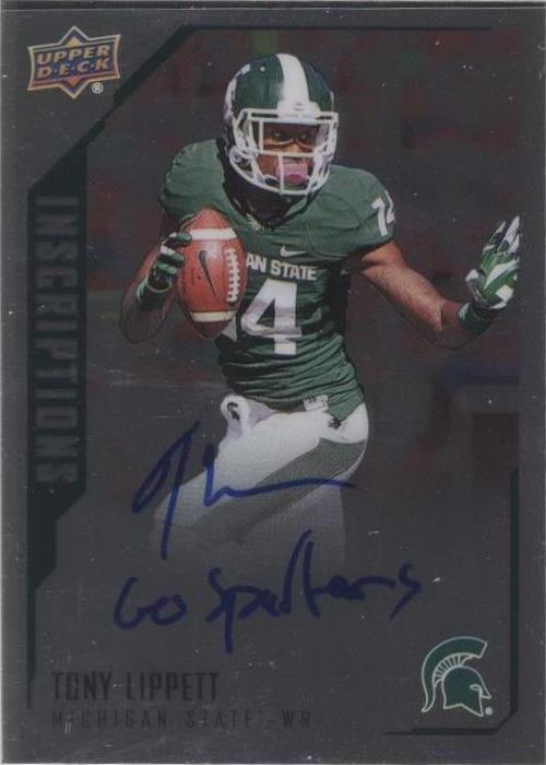 2015 Upper Deck Inscriptions Tony Lippett #TL