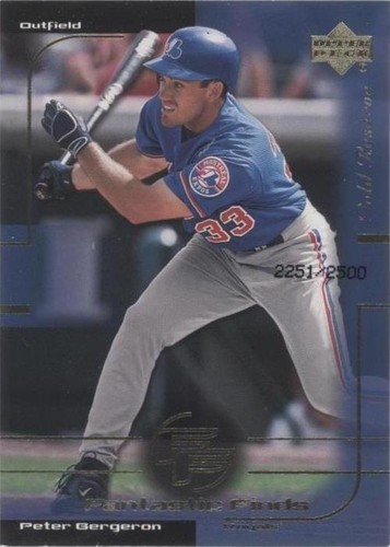 2000 Upper Deck Gold Reserve - Peter Bergeron #286