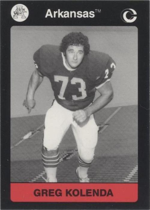 1991 Collegiate Collection Greg Kolenda #79