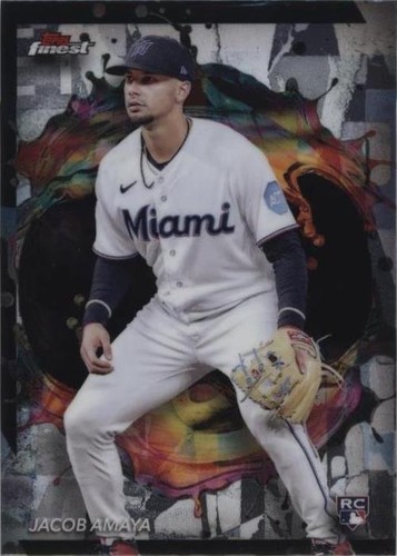 2024 Topps Finest - Jacob Amaya #296