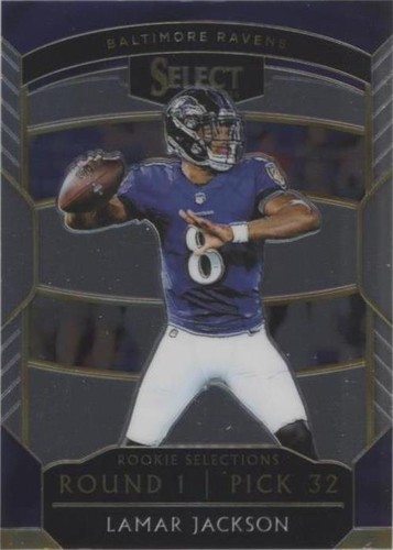 2018 Panini Select Lamar Jackson #RS-12