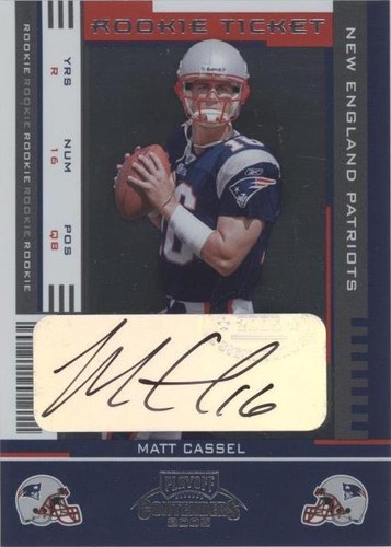 2005 Playoff Contenders Matt Cassel #190