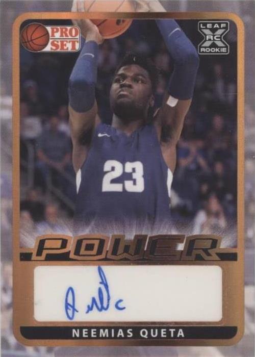 2021-22 Leaf Pro Set Power - Neemias Queta #BA-NQ1