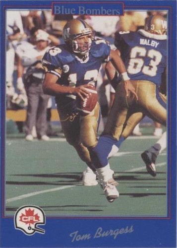 1991 Jogo CFL Tom Burgess #146