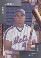1992 Fleer ProCards Minor League - Frank Jacobs #1753