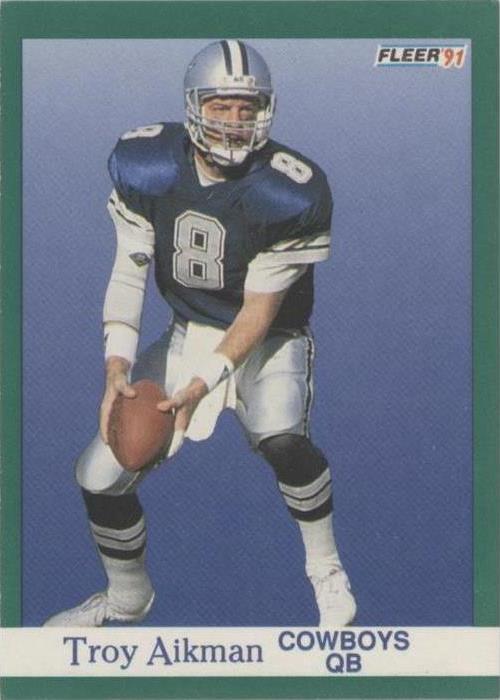Fleer Troy Aikman 1991 #228