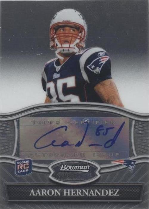 Bowman Sterling 2010 Aaron Hernández #BSA-AH