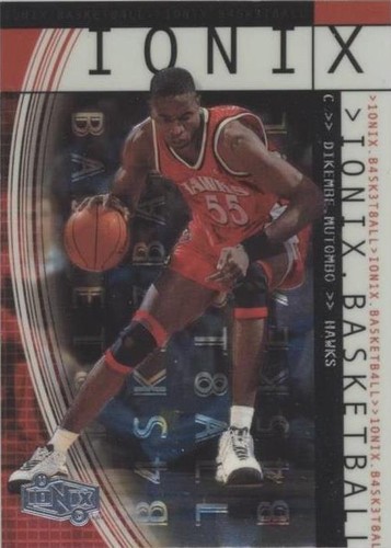 1999-00 Upper Deck Ionix - Dikembe Mutombo #1