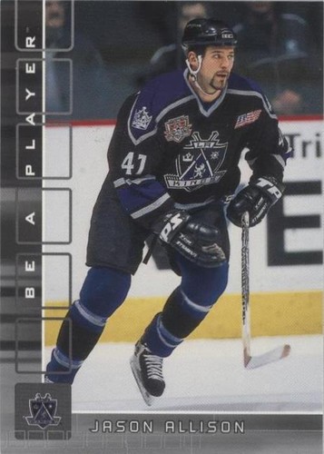 2001-02 In the Game Be A Player Memorabilia - Jason Allison #314