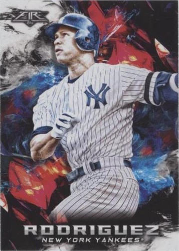 2018 Topps Fire - Alex Rodriguez #46