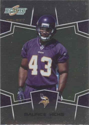 2008 Score Select Maurice Hicks #170