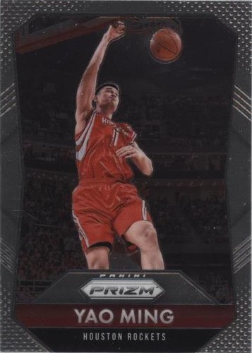 2015-16 Panini Prizm Red White Blue Prizm #262 Yao Ming HOF
