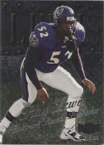 1999 Skybox Metal Universe Ray Lewis #38