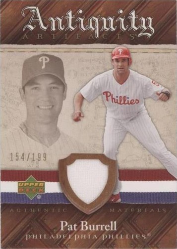 2007 Upper Deck Artifacts - Pat Burrell #AA-PB
