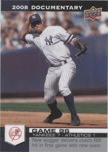 2008 Upper Deck Documentary - Alex Rodriguez #2886