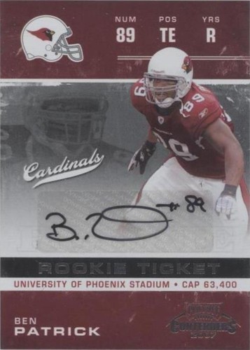2007 Playoff Contenders Ben Patrick #112