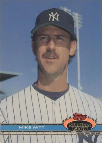 1991 Topps Stadium Club - Mike Witt #466