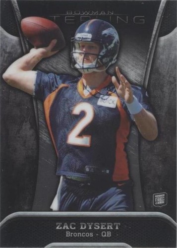 2013 Bowman Sterling Zac Dysert #44