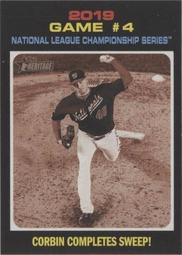 2020 Topps Heritage - Patrick Corbin #205