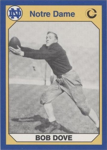1990 Collegiate Collection University of Notre Dame Bob Dove #183