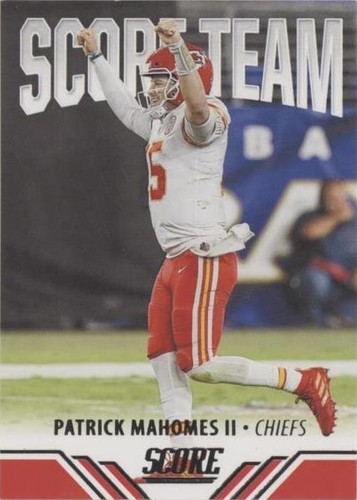 2021 Score Patrick Mahomes II #ST1