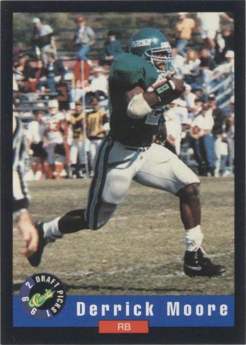 1992 Classic Draft Picks Derrick Moore #87