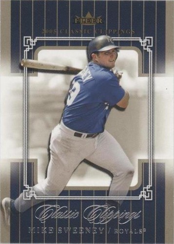 2005 Fleer Classic Clippings - Mike Sweeney #57