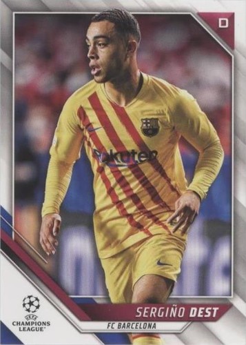 2021-22 Topps UCL Collection Sergino Dest #111