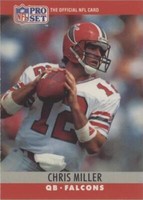 1990 Pro Set Chris Miller #35