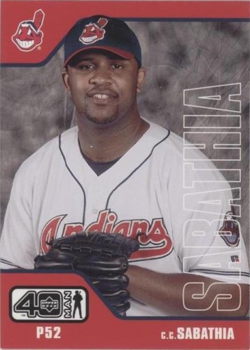 2002 Upper Deck 40 Man - C.C. Sabathia #134