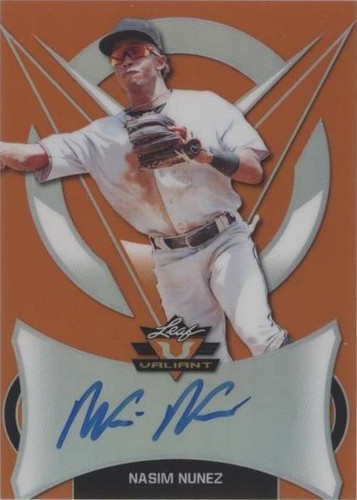 2019 Leaf Valiant - Nasim Nunez #BA-NN1