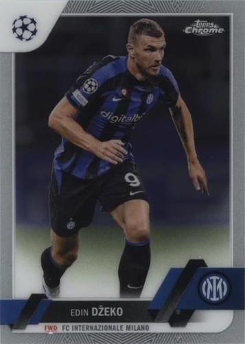 2022-23 Topps Chrome UEFA Club Competitions Edin Dzeko #192