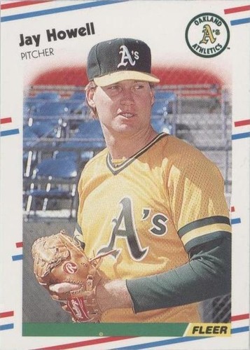 1988 Fleer - Jay Howell #282