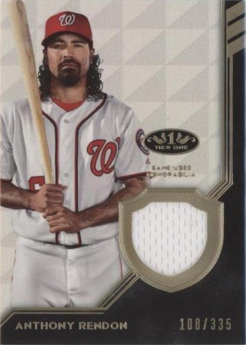 2018 Topps Tier One - Anthony Rendon #T1R-ARE