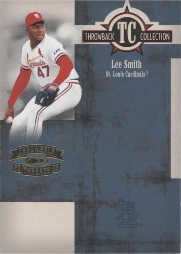 2005 Donruss Throwback Threads - Lee Smith #TC-47