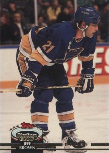 1992-93 Topps Stadium Club - Jeff Brown #263